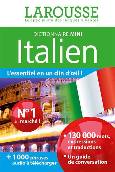 Mini-dictionnaire français-italien, italien-français. Mini-dizionario francese-italiano, italiano-francese