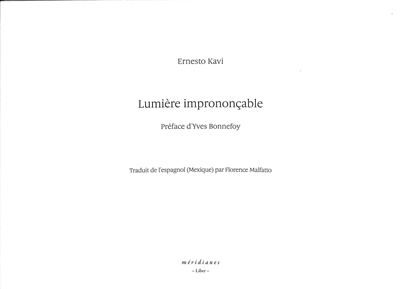 Lumière imprononçable