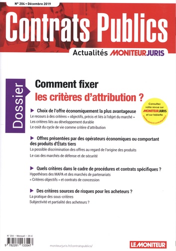 Contrats publics,...