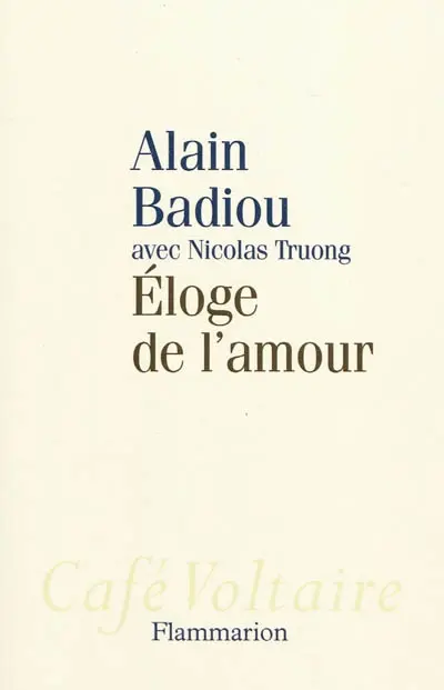 Eloge de l'amour