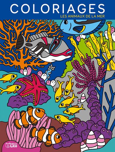 Les animaux de la mer : coloriages