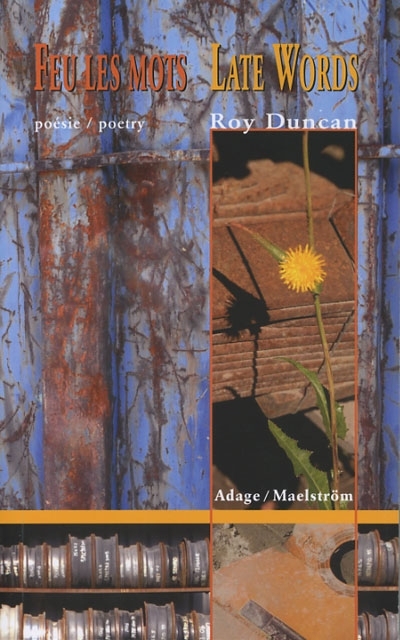 Feu les mots : poésie = Late words : poetry