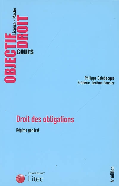 Droit des obligations : régime général