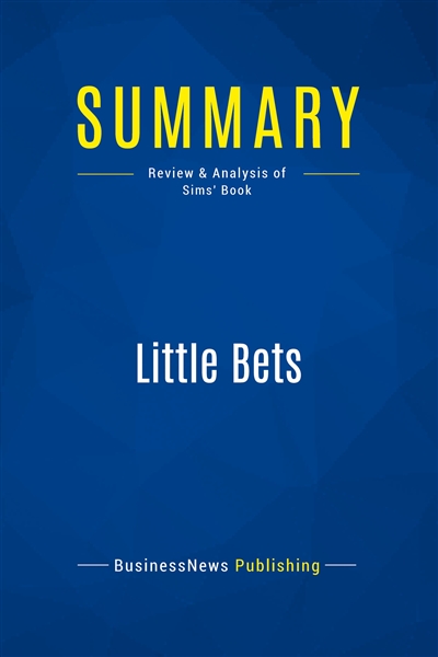 Summary : Little Bets :...