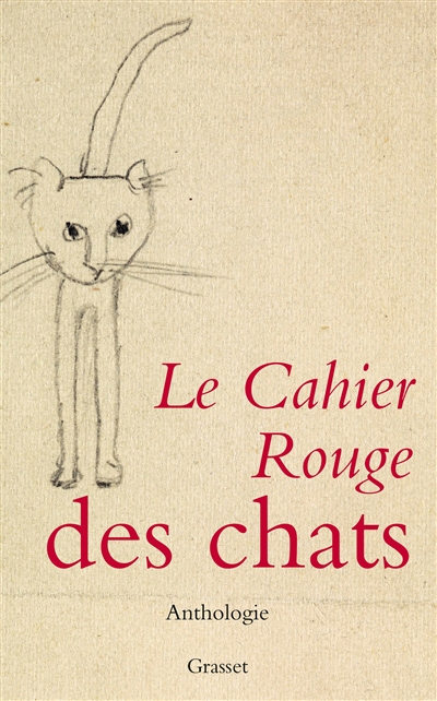 Le cahier rouge des chats : anthologie