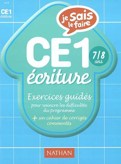 Ecriture CE1 : exercices