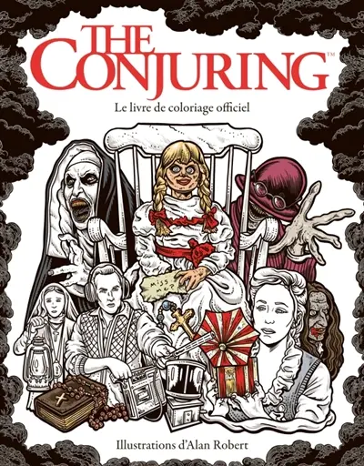 Les coloriages de la pop culture. Vol. 3. The Conjuring : le livre de coloriage officiel