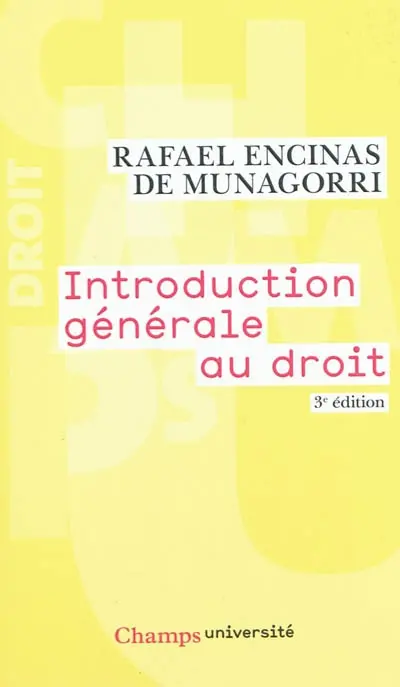 Introduction générale au droit