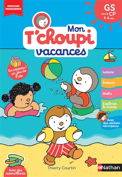Mon T'choupi vacances : GS...