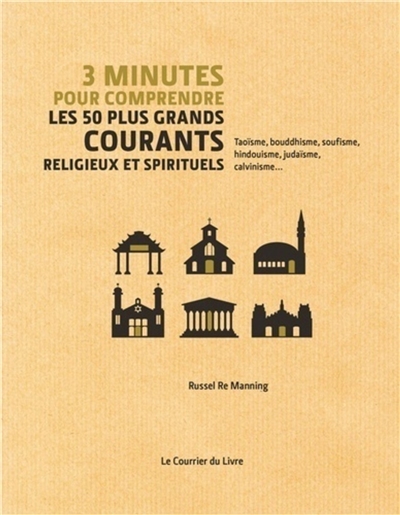 3 minutes pour comprendre les 50 plus grands courants religieux et spirituels : taoïsme, bouddhisme, soufisme, hindouisme, judaïsme, calvinisme...