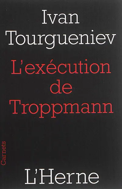 L'exécution de Troppmann : 1870