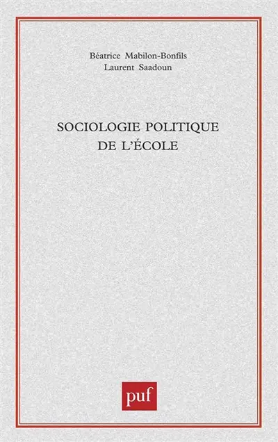 Sociologie politique de l'école