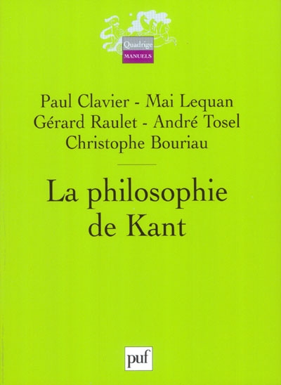La philosophie de Kant