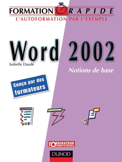 Word 2002 : notions de base