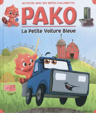 pako. vol. 8. la petite voiture bleue : activités avec des boîtes d'allumettes