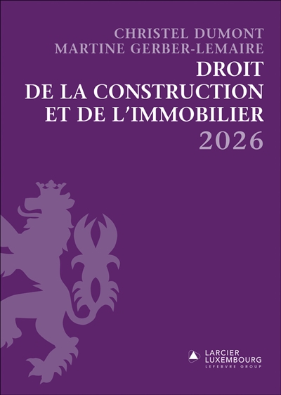 Droit de la construction et de l'immobilier 2026
