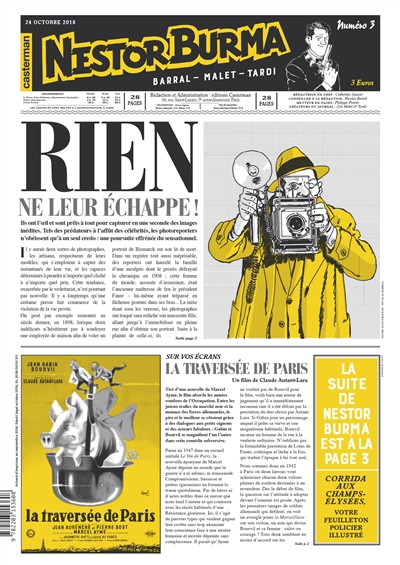 Nestor Burma : corrida aux Champs-Elysées, n° 3