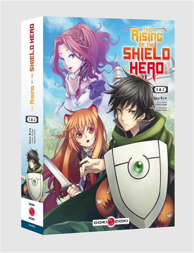 the rising of the shield hero : pack volumes 1 et 2