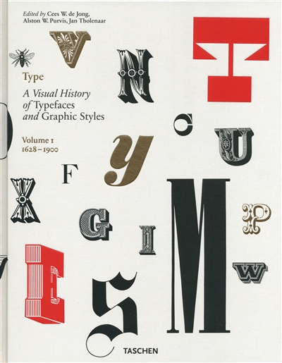 Type : a visual history of typefaces and graphic styles. Vol. 1. 1628-1900