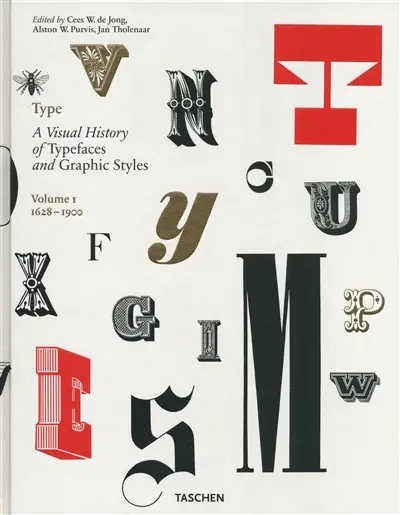 Type : a visual history of typefaces and graphic styles. Vol. 1. 1628-1900