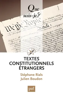 Textes constitutionnels étrangers