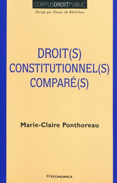 Droit(s) constitutionnel(s) comparé(s)