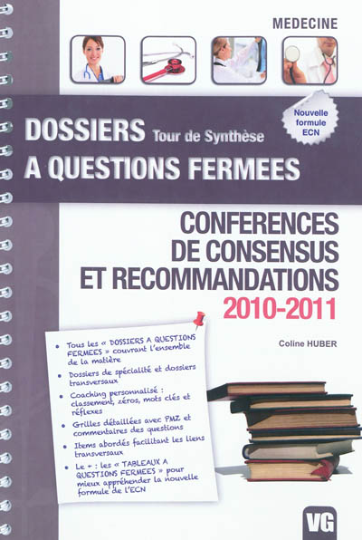 Conférences de consensus et recommandations : 2010-2011
