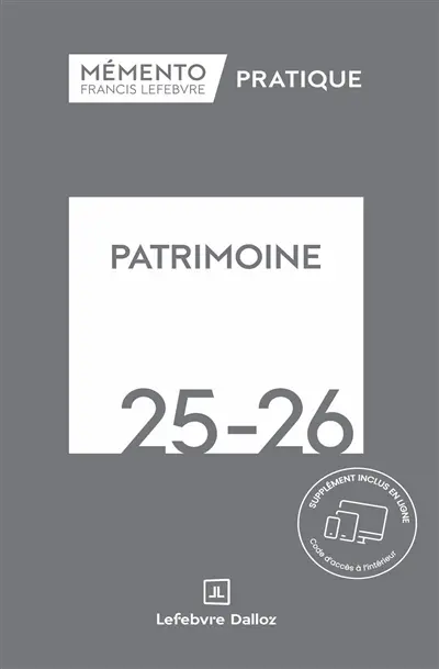 Patrimoine 2025-2026