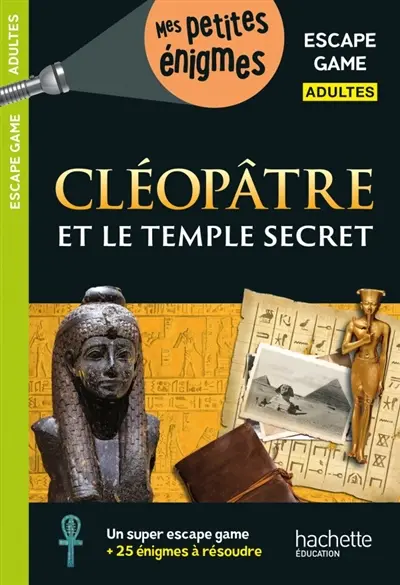 Cléopâtre et le temple secret : escape game adultes