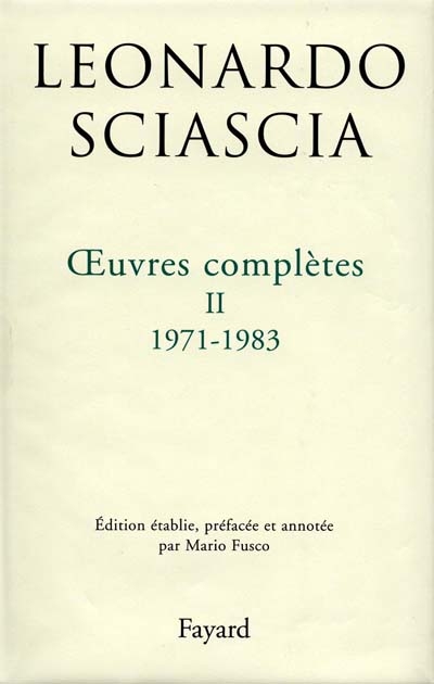 Oeuvres complètes. Vol. 2. 1971-1983