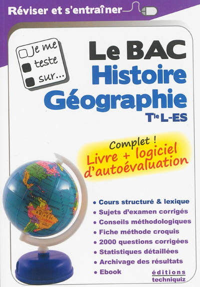 Histoire géographie : terminale L, ES