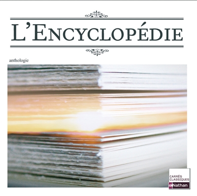 L'encyclopédie - anthologie