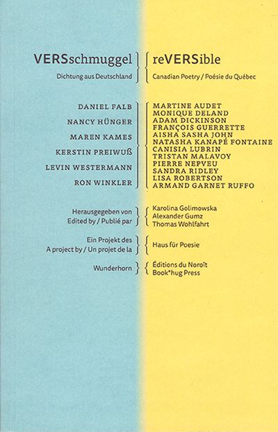 RéVERSible. VERSchmuggel /$édité par Karolina Golimowska, Alexander Gumz et Thomas wohlfahrt
