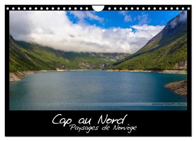 Cap au Nord : Paysages de Norvège (Calendrier mural 2025 DIN A4 vertical), CALVENDO calendrier mensuel : Calendrier illustré de paysages scandinaves