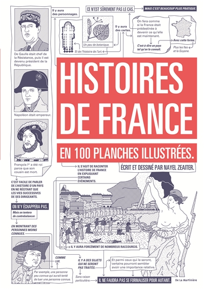 Histoires de France : en 100 planches illustrées