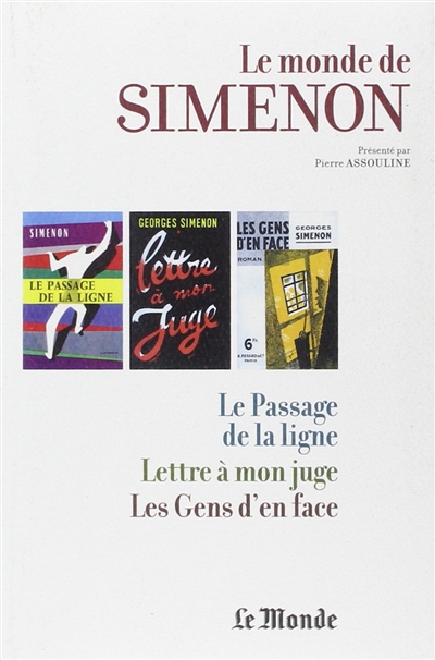 Le monde de Simenon. Vol. 8. Partir