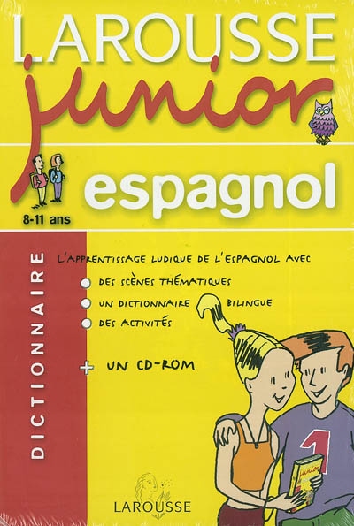 Espagnol, dictionnaire, 8-11 ans