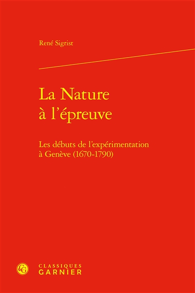 La nature à l'épreuve : les...
