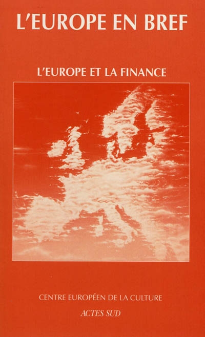 L'Europe et la finance