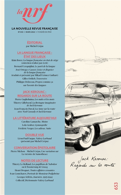 Nouvelle revue française, n° 653