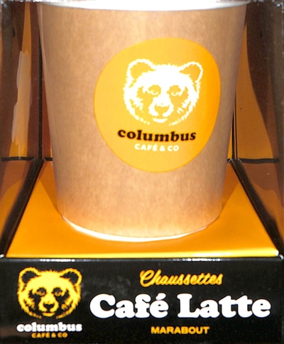 Caffé latte Colombus : funny socks