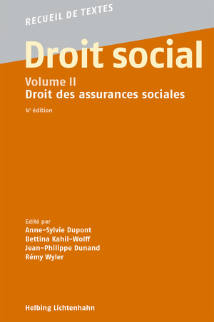 Droit social. Vol. 2. Droit des assurances sociales