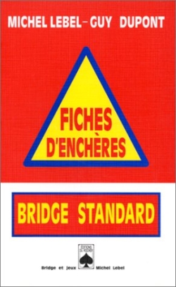 Fiches d'enchères bridge standard