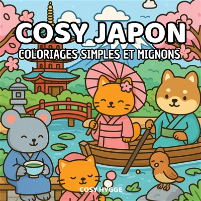Cosy Japon : Coloriages...