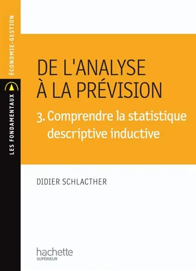 De l'analyse à la prévision. Vol. 2. Comprendre la statistique descriptive temporelle
