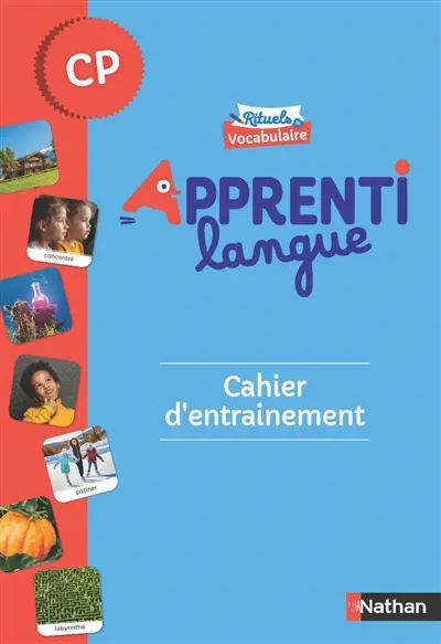 Rituels de vocabulaire CP : cahier d'entraînement