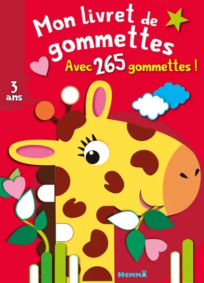 Girafe : mon livret de gommettes