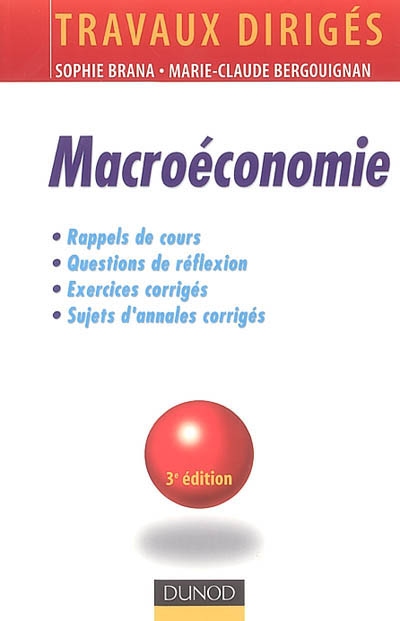 Macroéconomie : travaux dirigés