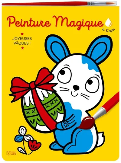Joyeuses Pâques ! : peinture magique à l'eau
