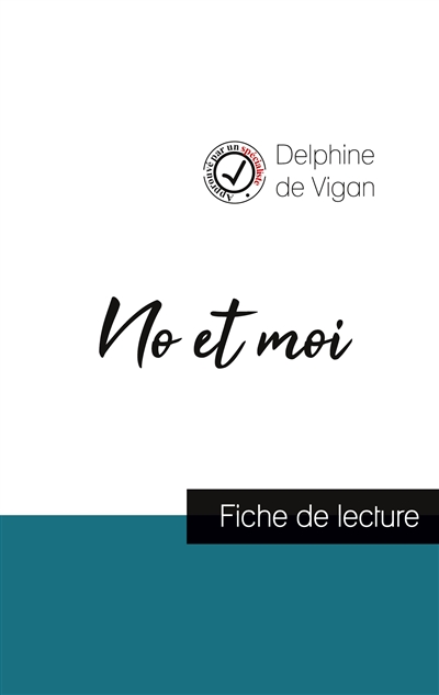 No et moi de Delphine de...